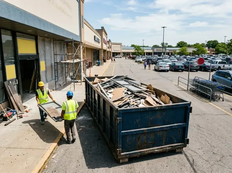 retail-store-renovation-debris-003 — frequently asked questions, Roll-off Dumpster Rentals in Greentown, IN